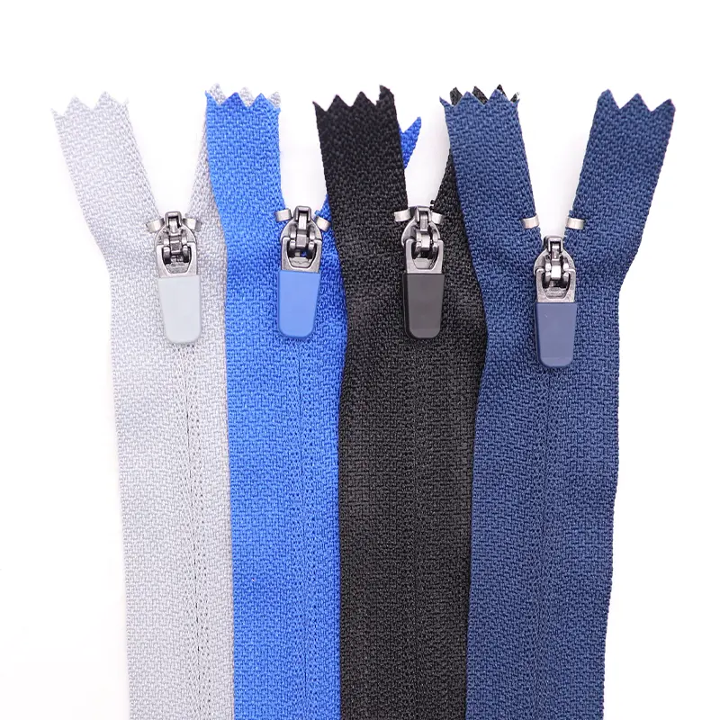 Closed-end Reverse Nylon Coil Zipper Manufacturer